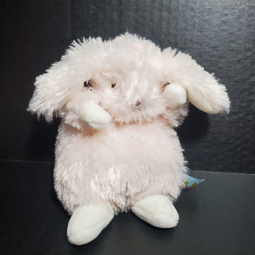BUNNIES BY THE BAY -‎ Wee Plush Petal Pink 6" Bunny Rabbit #204111